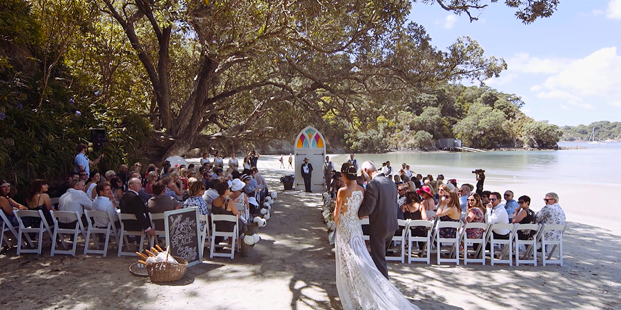 Wedding Video on Waiheke Island, NZ
